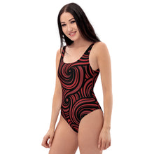 Load image into Gallery viewer, Swirly One-Piece Swimsuit