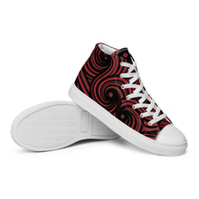 Load image into Gallery viewer, OneBlood, OnePeople - Men’s high top canvas shoes
