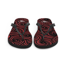 Load image into Gallery viewer, Swirly Flip-Flops