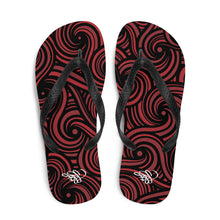 Load image into Gallery viewer, Swirly Flip-Flops