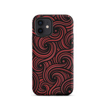 Load image into Gallery viewer, SWIRLY RED - DOPE ASS iPhone case