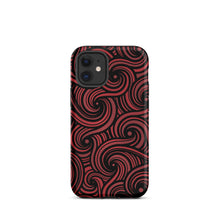 Load image into Gallery viewer, SWIRLY RED - DOPE ASS iPhone case