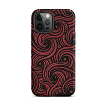 Load image into Gallery viewer, SWIRLY RED - DOPE ASS iPhone case
