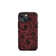 Load image into Gallery viewer, SWIRLY RED - DOPE ASS iPhone case