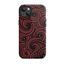 Load image into Gallery viewer, SWIRLY RED - DOPE ASS iPhone case