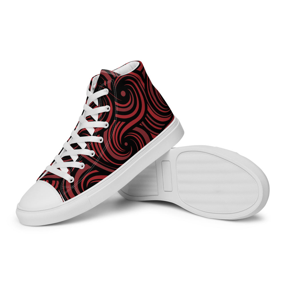 OneBlood, OnePeople - Men’s high top canvas shoes